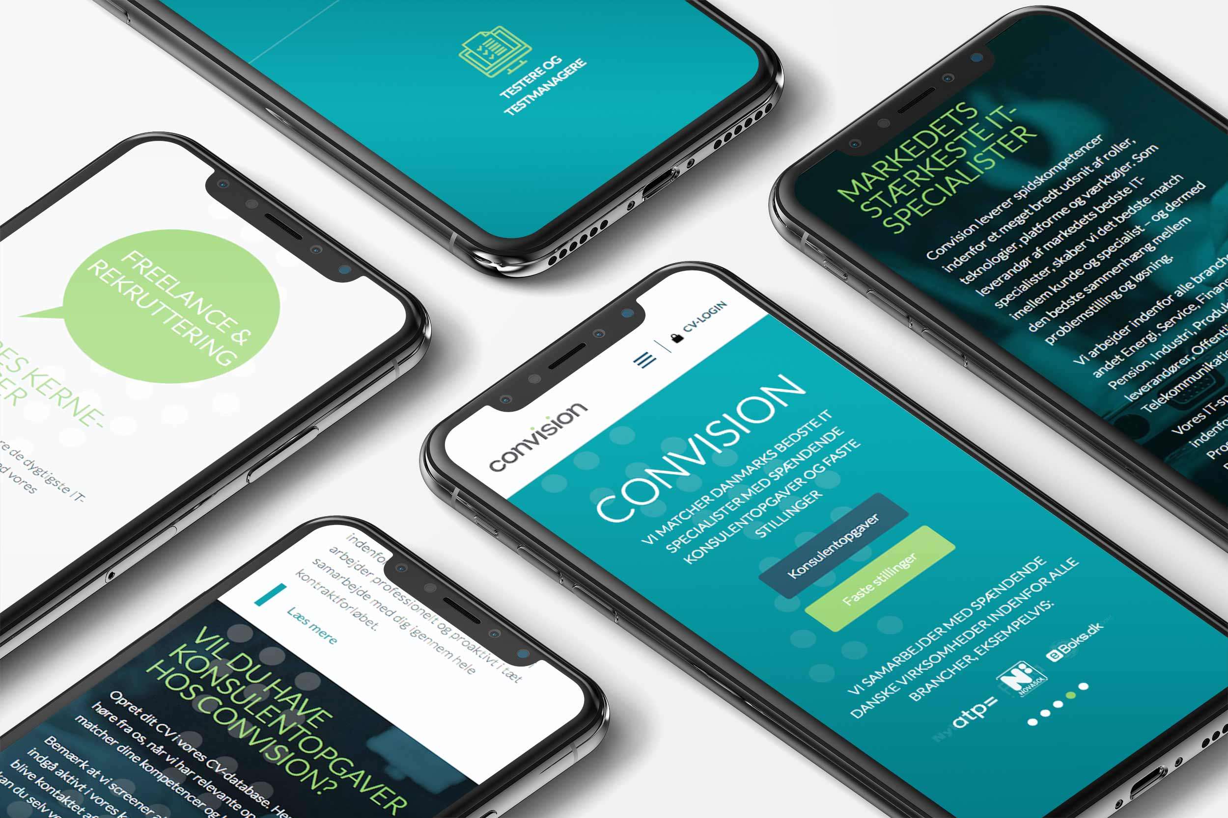 Convision iPhoneX website