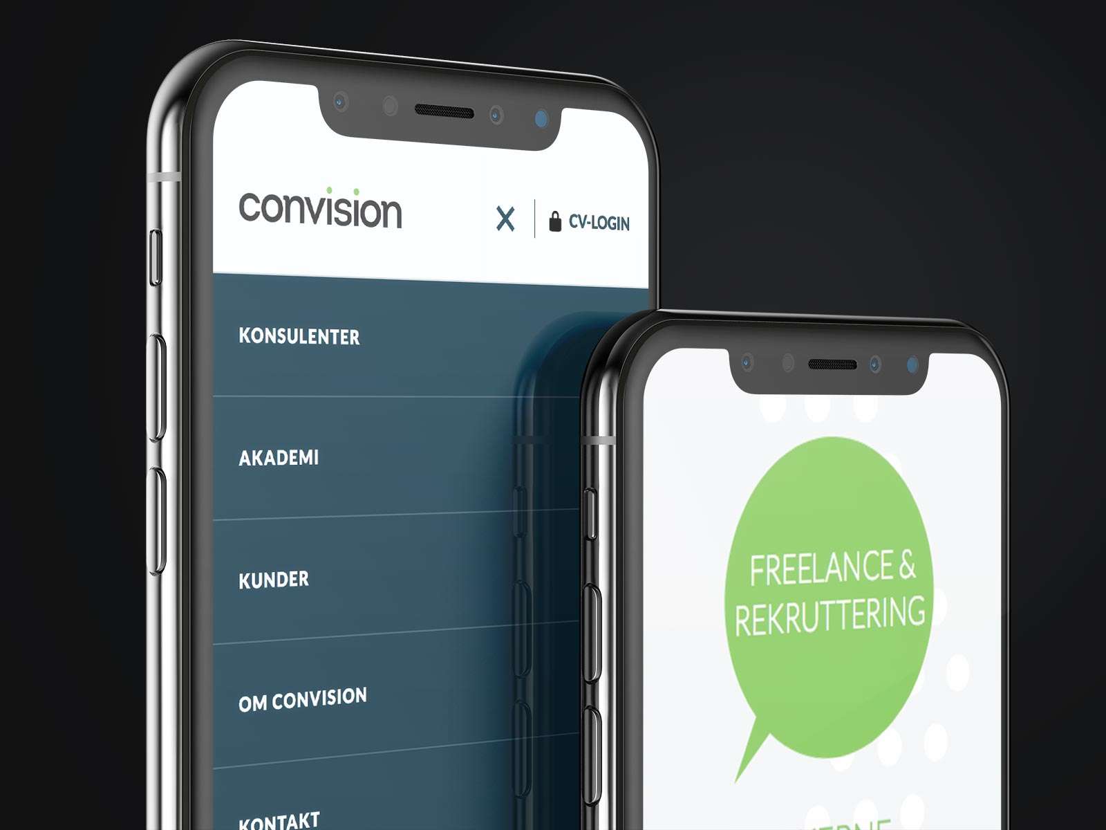Convision iPhoneX website