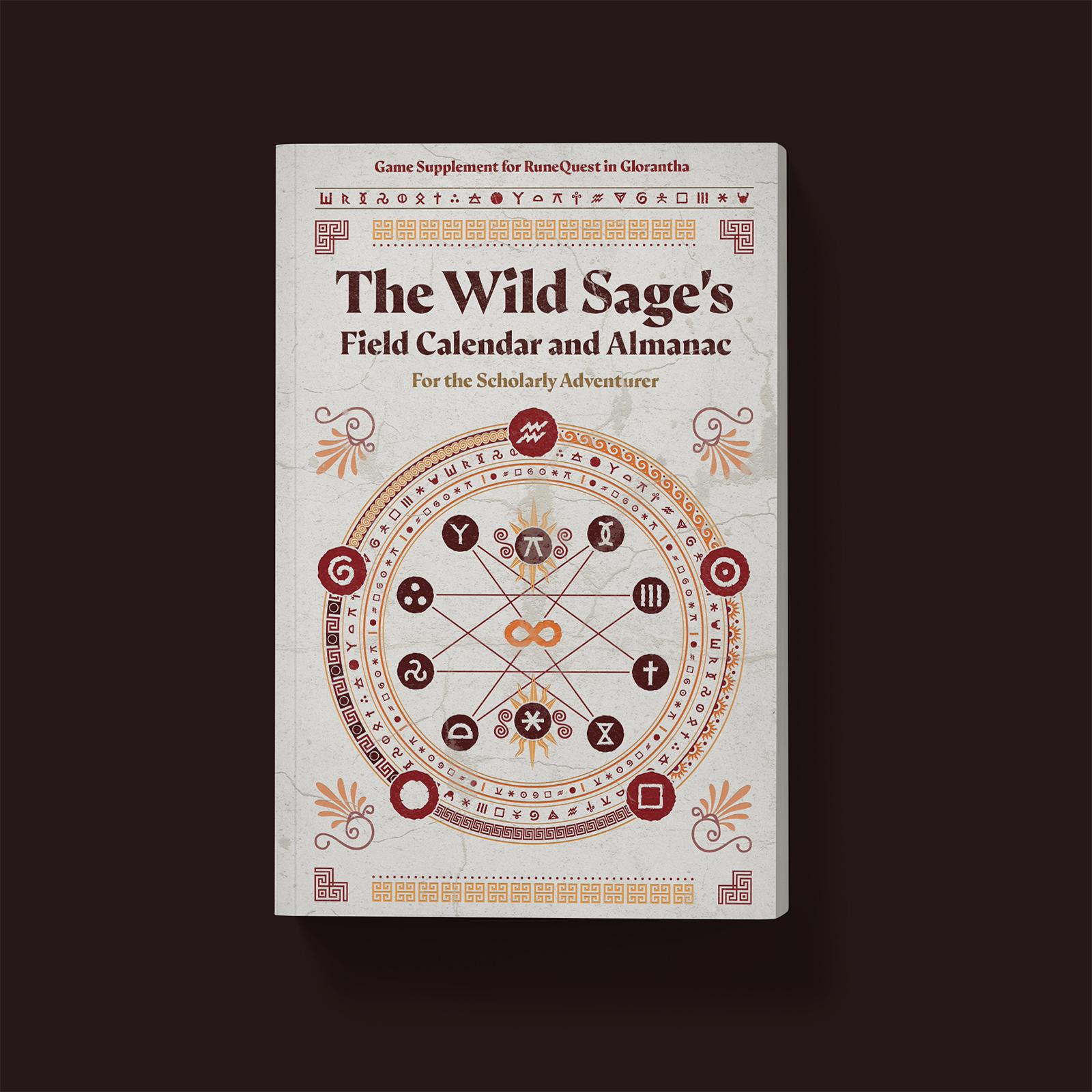 Book cover of The Wild Sage's Field Calendar and Almanac