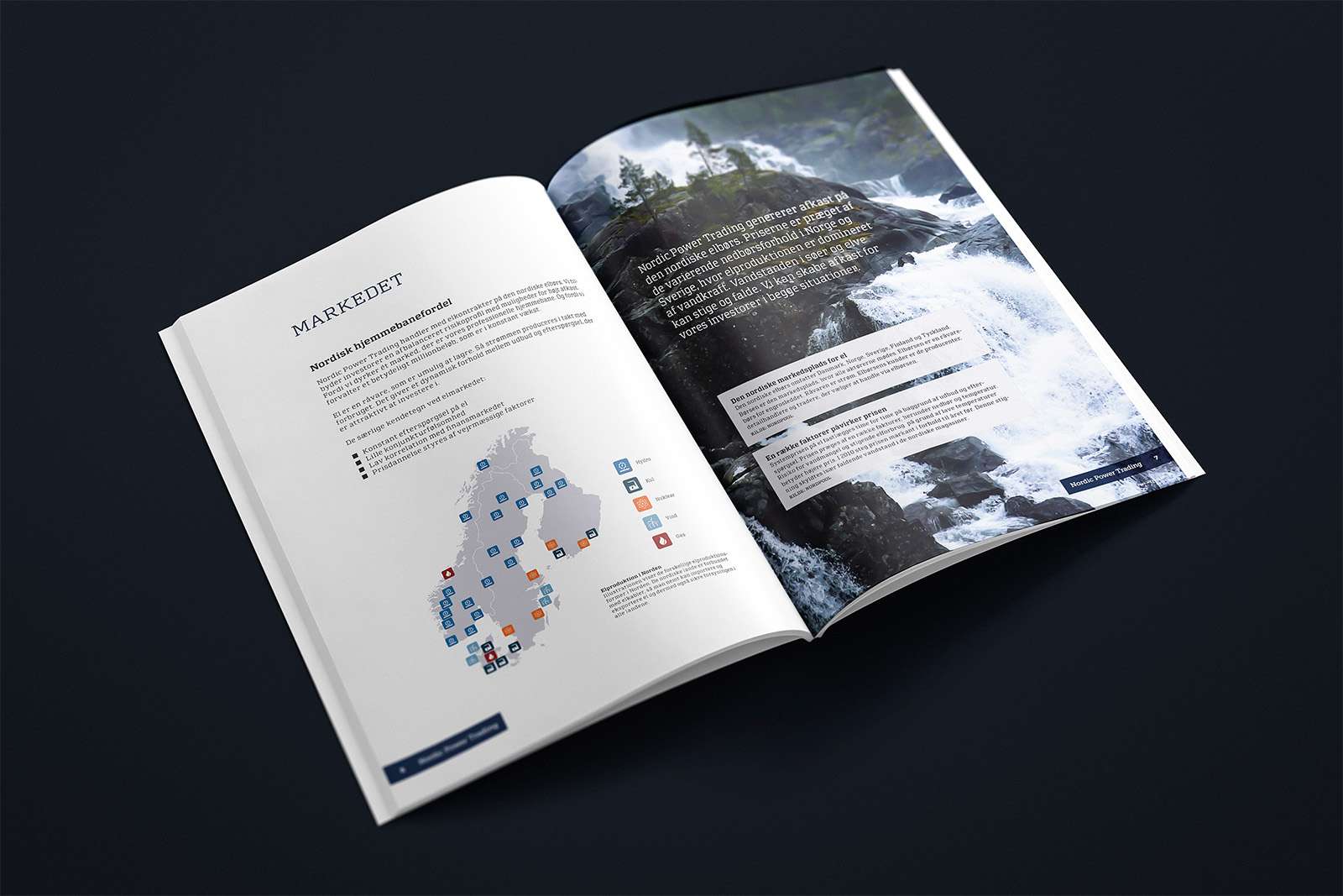 Nordic Power Trading magazine spread Nordic Power Trading magazine spread